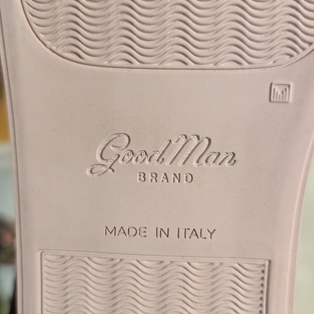 GOOD MAN BRAND Pink Italian Leather Sneakers Men's 12 - Picture 5 of 8